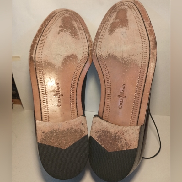 Cole Haan Men's Oxblood Red Cap Toe Oxford Dress Shoes Size 12 - Picture 7 of 12